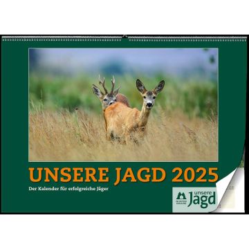 unsere Jagd Wandkalender 2025